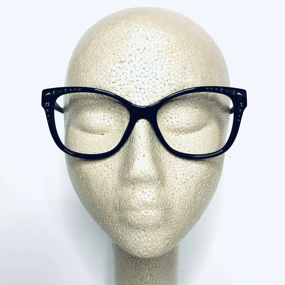 Versace Black Cats Eye Glasses